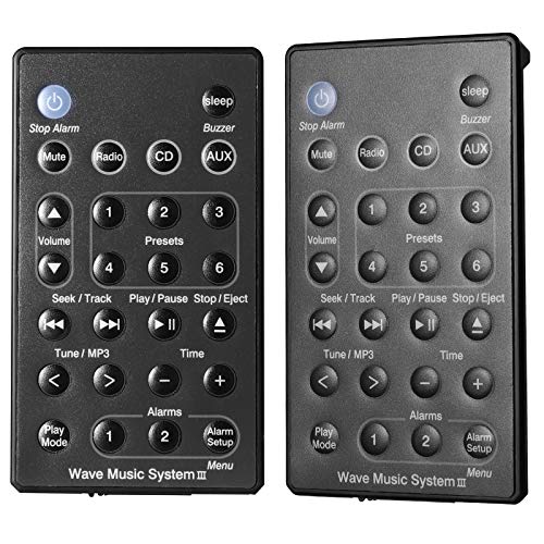 Universal Ersatz Fernbedienung kompatibel mit Bose Sound Touch Wave Music Radio System I II III IV (ohne Akku) von Auilzlz