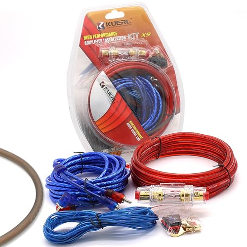 Auto Verstärker Kabel Set,10GA Auto Verstärker Kabelsatz Kfz,Verstärker Kabelsatz Anschluss Set,Endstufen Anschluss Kabelsatz installieren Verbinder Set,für Car Audio Endstufen, Subwoofer Kabel Auto Auto Verstärker Kabel Set,10GA Auto Verstärker Kabelsatz Kfz,Verstärker Kabelsatz Anschluss Set,Endstufen Anschluss Kabelsatz installieren Verbinder Set,für Car Audio Endstufen, Subwoofer Kabel Auto von Auirshiky