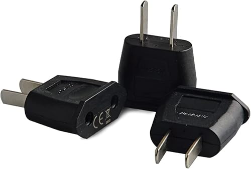 Aukru 3X Reiseadapter stecker Deutschland/Europa auf USA/US/Amerika/China/Japan/Kanada/Mexiko Adapter von Aukru