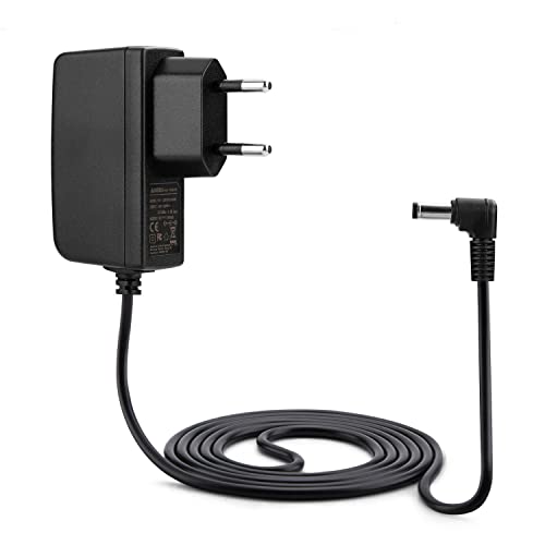 Aukru 9V Netzteil Ladegerät Ladekabel für Tonies Toniebox Lautsprecher Hörspielwürfel -150cm, schwarz von Aukru