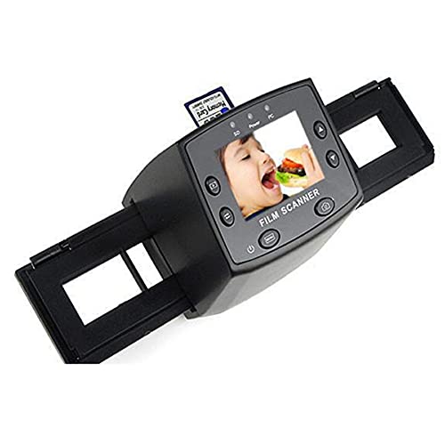 A27D Film Foto Diascanner Negativscanner Dia zu Digital JPEG, Filmscanner mit 2.4" LCD 5 Megapixel mit SD-Slot, unterstützte Speicherkarten: SD, xD, MS, MS-Pro von Aukson