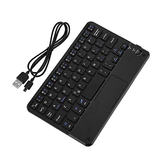 Aukson Drahtlose Tastatur, V3.0 Drahtlose Tastatur mit Touchpad Professional Drahtlose Tastatur zum Geburtstagsgeschenk von Aukson