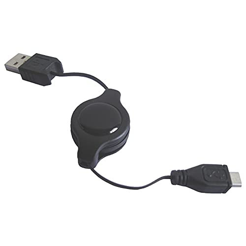 Aukson G15 USB 2.0 Kabel Ladekabel A Stecker auf micro USB B Stecker Datenkabel ausziehbar 80cm von Aukson