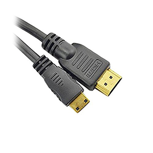 Aukson J05 1,5m HDMI auf HDMI Mini C Kabel für Nikon Canon Coolpix L110 L120 P100 P7000,Mini-HDMI auf HDMI-Kabel von Aukson