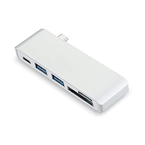 Aukson P86C 5-in-1 USB 3.0 Hub Typ C Adapter – Daten-Sync, Ladefunktion, SD/TF Kartenleser, Kompakt & Vielseitig Aukson P86C 5-in-1 USB 3.0 Hub Typ C Adapter – Daten-Sync, Ladefunktion, SD/TF Kartenleser, Kompakt & Vielseitig von Aukson
