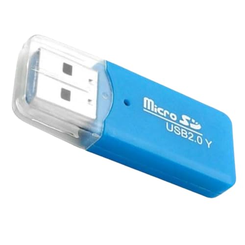 B97 USB 2.0 Micro SD Kartenleser – TF Slot Adapter für Micro SD und Micro SDHC Karten, Kompatibel mit PC, Schnelles Kartenlesegerät von Aukson