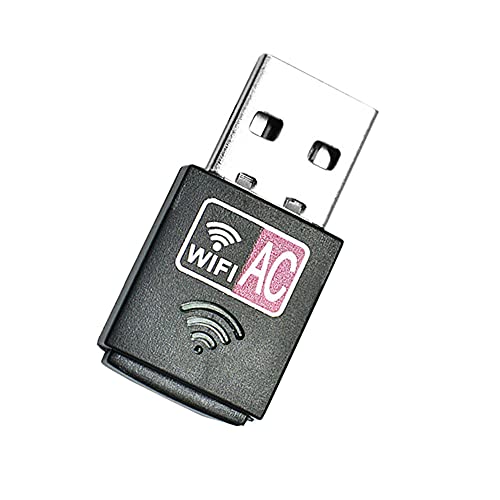 C23 USB 2.0 WLAN Adapter Karte LAN 600Mbps 802.11N/G/B für PC Windows MAC Linus, Mini Adapter Stick Wireless Netzwerk Empfänger WiFi Dongle von Aukson