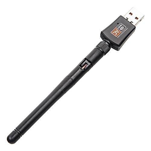 C25 600Mbps USB 2.0 WLAN Adapter – Hohe Reichweite bis zu 300m, Kompatibel mit Windows 2000/XP/Vista/7, MAC OS X und Linux, 802.11N/G/B, – Ideal für PCs und Laptops von Aukson