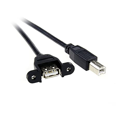 F27 USB 2.0 Kabel Druckerkabel A Buchse zu B Stecker USB 2.0 Adapter ermöglichen die Adaptierung von USB-Anschlüssen bzw. die Verbindung/Verlängerung von 2 USB-Kabel. Buchse A auf Stecker B von Aukson