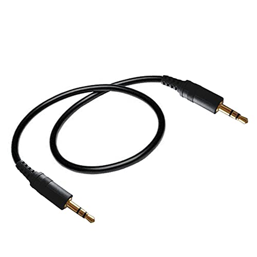 F40 60cm 3,5mm Stereo Audio Kabel Adapter Klinke Aux Stecker Audiokabel Klinkelkabel von Aukson