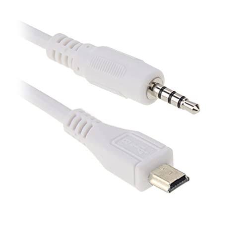 F58 USB Mini Stecker auf 3,5mm Klinken Audio Kabel Adapter – 5-Pin Mini USB auf 4-poligen 3,5mm Klinkenstecker, 30cm Länge F58 USB Mini Stecker auf 3,5mm Klinken Audio Kabel Adapter – 5-Pin Mini USB auf 4-poligen 3,5mm Klinkenstecker, 30cm Länge von Aukson