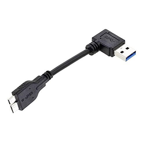 H61 USB A 3.0 auf Micro 3.0 Kabel 20cm Plug und Play, USB 3.0 A Stecker auf USB 3.0 Micro B Stecker Festplattenkabel für tragbare Externe Festplatten von Aukson