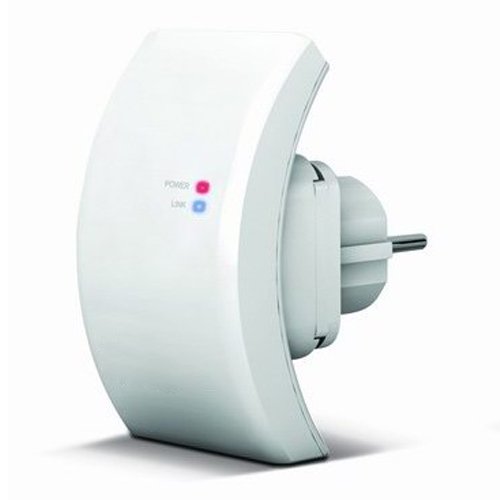 I12C WLAN Repeater 300Mbit Wireless N – WiFi Extender, Access Point, AP Router, Reichweiten-Verstärker, Kompatibel mit Allen WLAN-Geräten, 802.11 N von Aukson