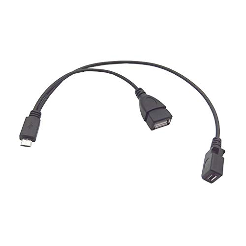 M00 Micro USB zu USB 2.0 A Buchse Adapter + Micro USB Kabel – OTG Host Adapter, Plug and Play für einfache Datenübertragung und Verbindung M00 Micro USB zu USB 2.0 A Buchse Adapter + Micro USB Kabel – OTG Host Adapter, Plug and Play für einfache Datenübertragung und Verbindung von Aukson