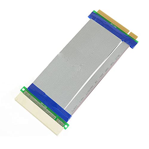 Q31 PCI Riser Karte Extender Adapter Flex Verlängerung Kabel Flachbandkabel, Extender Converter Riser Card Adapter von Aukson