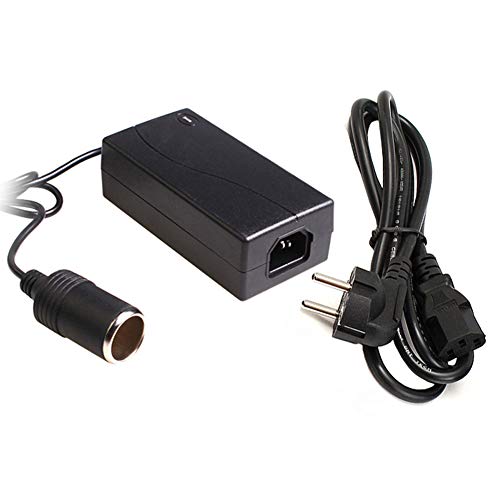 Q58C Automotive Spannungswandler Netzadapter, AC-DC Netzteil 120W 12V 10A Auto Spannung Wandler Konverter EU Steckdose Ladegerät Adapter 230v auf 12v Auto Zigarettenanzünder von Aukson