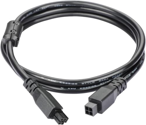 1M 4Pin ACE Pro Verlängerungskabel für Anycubic Kobra 3 Combo 3D Drucker Zubehör, 22AWG Kupferkern Verlängerungskabel mit MagneticRing von Aukuoy