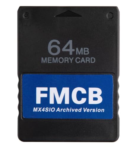 Aukuoy Free Mcboot PS2 Speicherkarte: PS2 FMCB Karte 64MB MX4SIO FreeMcBoot Karte für PS2 Alle Fat und Slim Konsolen, Plug and Play Aukuoy Free Mcboot PS2 Speicherkarte: PS2 FMCB Karte 64MB MX4SIO FreeMcBoot Karte für PS2 Alle Fat und Slim Konsolen, Plug and Play von Aukuoy