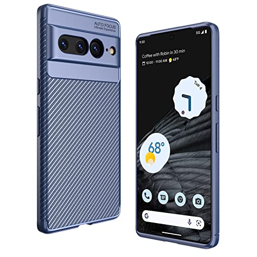 Aukvite Hülle für Google Pixel 7 PRO, Dünn Hart TPU Schutzhülle für Google Pixel 7 PRO, Dünne Handyhülle, Handyhülle für Google Pixel 7 PRO Hülle (Blau) von Aukvite