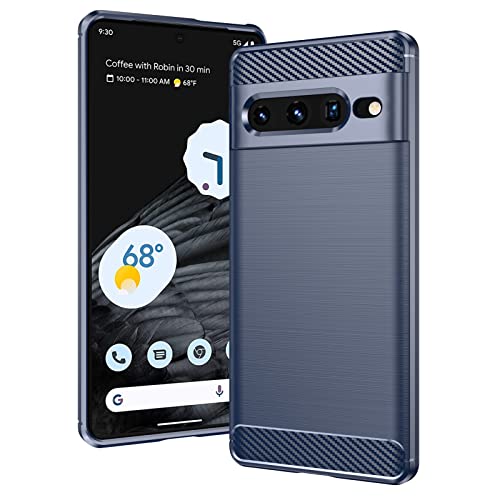 Aukvite Hülle für Google Pixel 7 Pro, Ultra Thin TPU Hülle Stoßfest Case Schutzhülle, Dünne Handyhülle, Handyhülle für Google Pixel 7 Pro Hülle (Blau) von Aukvite