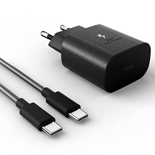 Aukvite USB C Ladegerät, 25W USB C Schnellladegerät PD 3.0 Ladegerät für Samsung S24/S23/S22/S21/S20/Note 20/Note 10/A71/A20, USB Ladegerät Stecker für i-Pad Pro/i-Pad Air, Google Pixel 5/4/3/2 von Aukvite