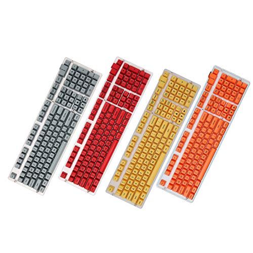 Auleset 108 lichtfeste ABS-Schlüsselkappen für mechanische Tastaturen – 4 von Auleset