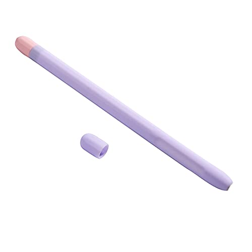 Auleset Schutzhülle für Apple Pencil Gen1 Gen2 (2. Generation), wasserdicht, vollständige Abdeckung, Kondensator-Stift, Violett von Auleset