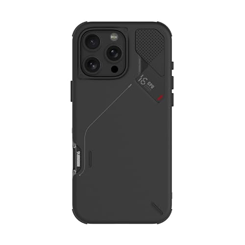 Aulumu A16 Stoßfeste Schutzhülle für iPhone 16 Pro Max, aktualisierte Kamerasteuerung, echte Kühlung, Kamerarahmen aus Aluminiumlegierung, mehrschichtiger Verbundschutz, Schwarz Aulumu A16 Stoßfeste Schutzhülle für iPhone 16 Pro Max, aktualisierte Kamerasteuerung, echte Kühlung, Kamerarahmen aus Aluminiumlegierung, mehrschichtiger Verbundschutz, Schwarz von Aulumu