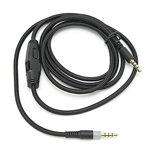 Kopfhörerkabel, Audiokabel mit Lautstärkeregler, Cloud-Kopfhörerkabel, 3,5-mm-Stecker-auf-Stecker-Kabel für Cloud -Kopfhörer Kopfhörerkabel, Audiokabel mit Lautstärkeregler, Cloud-Kopfhörerkabel, 3,5-mm-Stecker-auf-Stecker-Kabel für Cloud -Kopfhörer von Aumotop