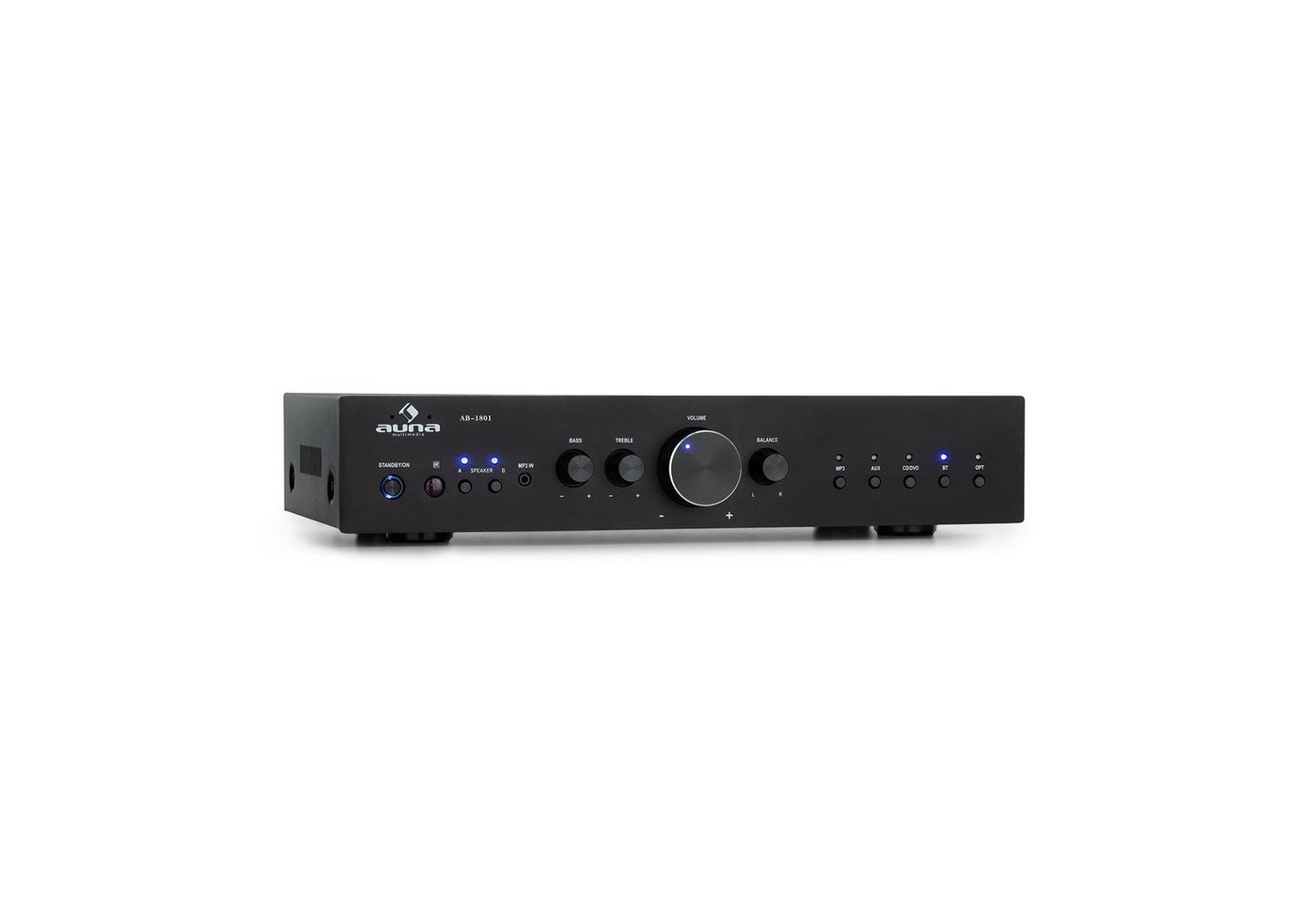 Auna AV2-CD608BT Audioverstärker (Anzahl Kanäle: 4-Kanal, 400 W) von Auna