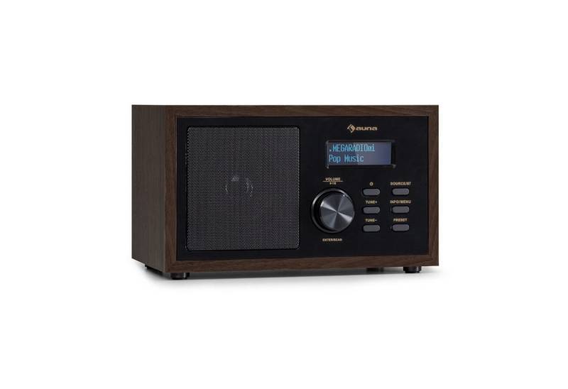 Auna Ambient DAB+/FM Radio BT Radio (DAB/DAB+ und UKW-Radiotuner) von Auna