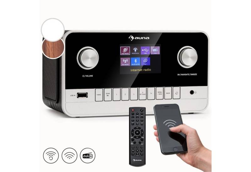 Auna Connect 100 MKII Radio (DAB+,UKW, 10 W) von Auna