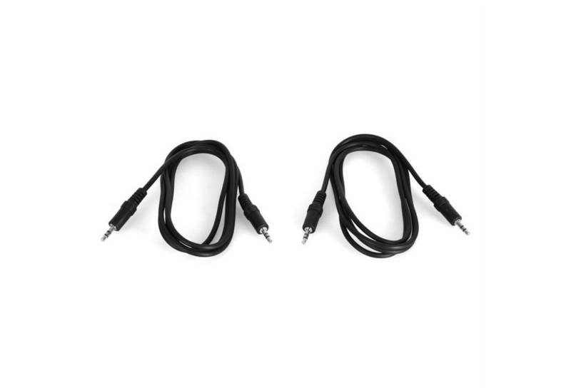 Auna mini-jack Audio-Kabel, jeweils Stecker: jeweils beidseitig 3,5mm-Klinke, 3,5mm-Klinke-Kabel - (1.5 cm) von Auna