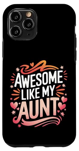 Tante Super wie meine Tante Hülle für iPhone 11 Pro von Aunt Family Apparel