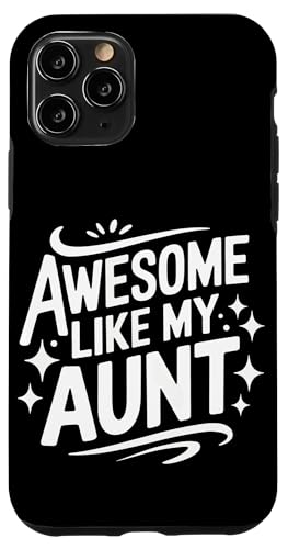 Tante Super wie meine Tante Hülle für iPhone 11 Pro von Aunt Family Apparel