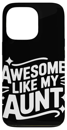 Tante Super wie meine Tante Hülle für iPhone 13 Pro von Aunt Family Apparel