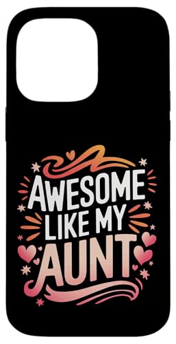 Tante Super wie meine Tante Hülle für iPhone 14 Pro Max von Aunt Family Apparel