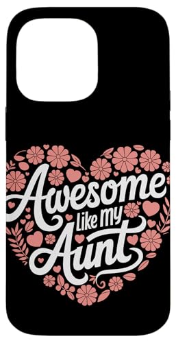 Tante Super wie meine Tante Hülle für iPhone 14 Pro Max von Aunt Family Apparel