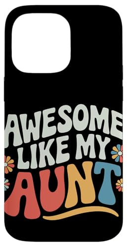 Tante Super wie meine Tante Hülle für iPhone 14 Pro Max von Aunt Family Apparel