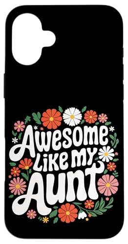 Tante Super wie meine Tante Hülle für iPhone 16 Plus von Aunt Family Apparel