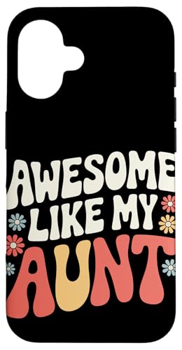 Tante Super wie meine Tante Hülle für iPhone 16 von Aunt Family Apparel