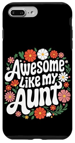 Tante Super wie meine Tante Hülle für iPhone 7 Plus/8 Plus von Aunt Family Apparel