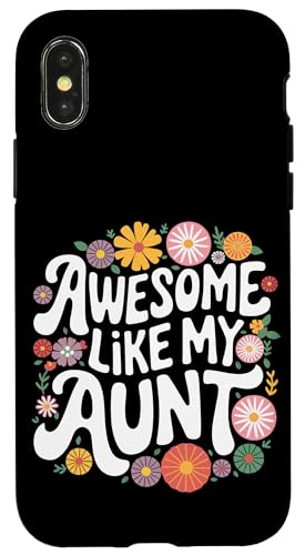 Tante Super wie meine Tante Hülle für iPhone X/XS von Aunt Family Apparel