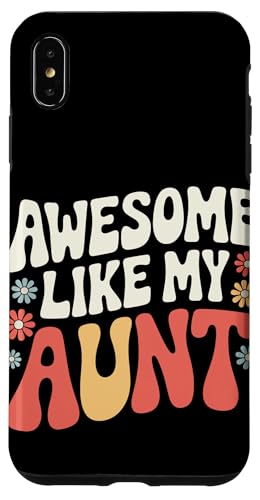 Tante Super wie meine Tante Hülle für iPhone XS Max von Aunt Family Apparel