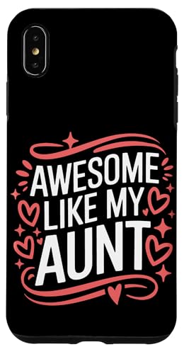 Tante Super wie meine Tante Hülle für iPhone XS Max von Aunt Family Apparel