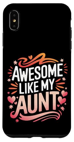 Tante Super wie meine Tante Hülle für iPhone XS Max von Aunt Family Apparel