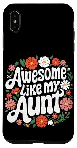 Tante Super wie meine Tante Hülle für iPhone XS Max von Aunt Family Apparel
