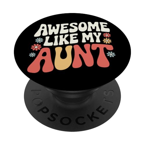 Tante Super wie meine Tante PopSockets Klebender PopGrip von Aunt Family Apparel