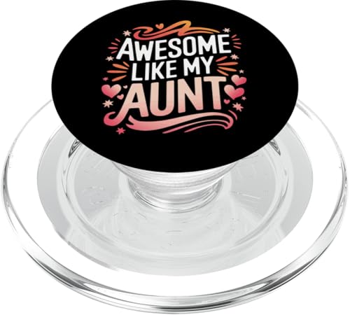 Tante Super wie meine Tante PopSockets PopGrip für MagSafe von Aunt Family Apparel