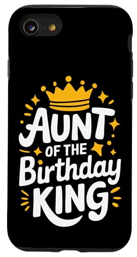 Tante Tante des Geburtstagskönigs Hülle für iPhone SE (2020) / 7 / 8 von Aunt Family Apparel
